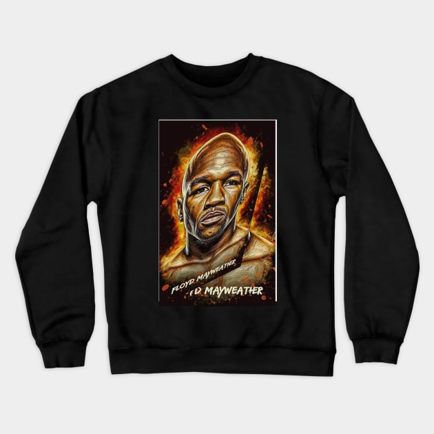 Floyd mayweather Crewneck Sweatshirt by TshirtMA